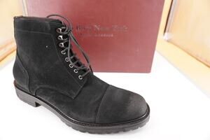 To Boot New York Romero Black Suede Ankle Boots SIze 8 Mens $495